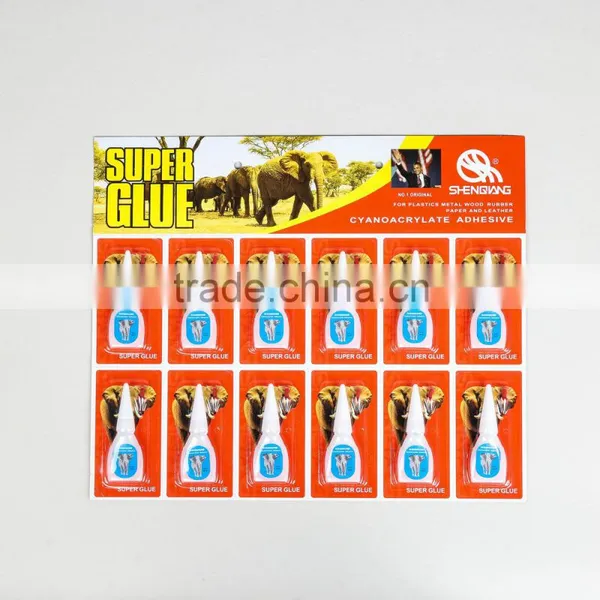Red Card Super Glue in Plastic Bottle,502 Cyanoacrylate Adhesive Super Glue