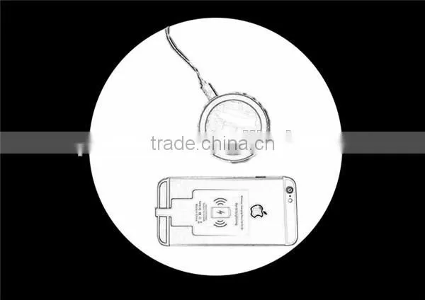 Colorful OEM Single Micro USB Port 5V 1A Wireless Charger With Cable photo-5