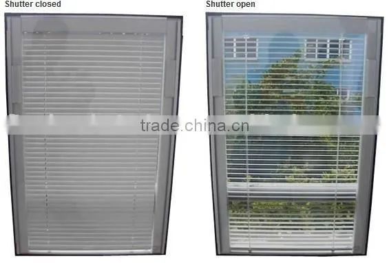 Built-in Intelligent Hollow Glass Shutter