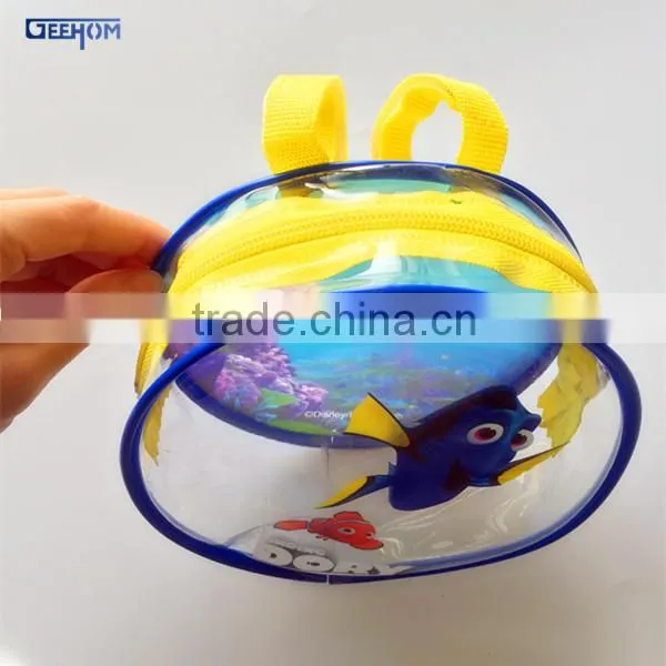 Kids School Bag Clear Pvc Backpack photo-4