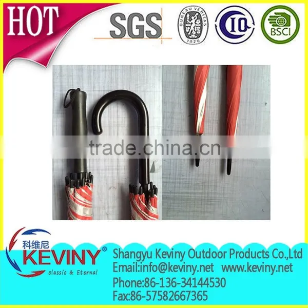 Small Golf Umbrella Straight Umbrella Auto Open Umbrella Made by China Umbrella Manufacturer photo-6
