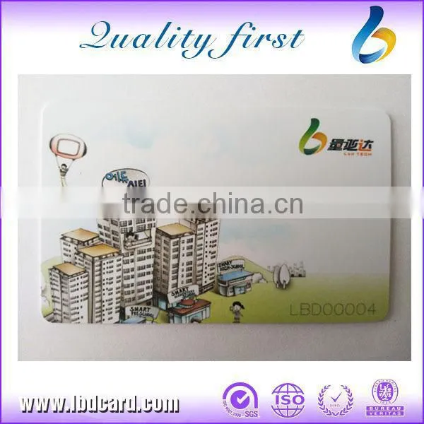 RFID Blank PVC Card for Attendance System With EM4200 Chip photo-3