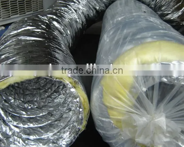 8 Inch Insulated Aluminum Foil Flexible Air Ducting for Ventilation