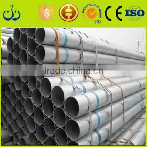 Q195-235 1.5 Inch Fencing Mild Carbon Welded Galvanized Steel Pipe / Tube Manufacturer for Greenhouse photo-5