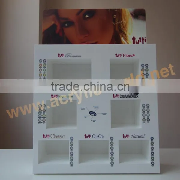 Acrylic Free Base Rotating Glasses Display Stand/ Contact Lenses Display Stand photo-4