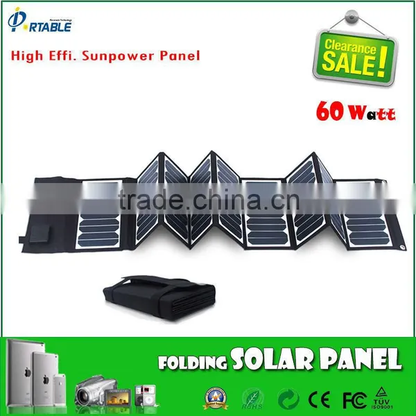 60w Solar Panel Cell Charger for Laptop photo-2