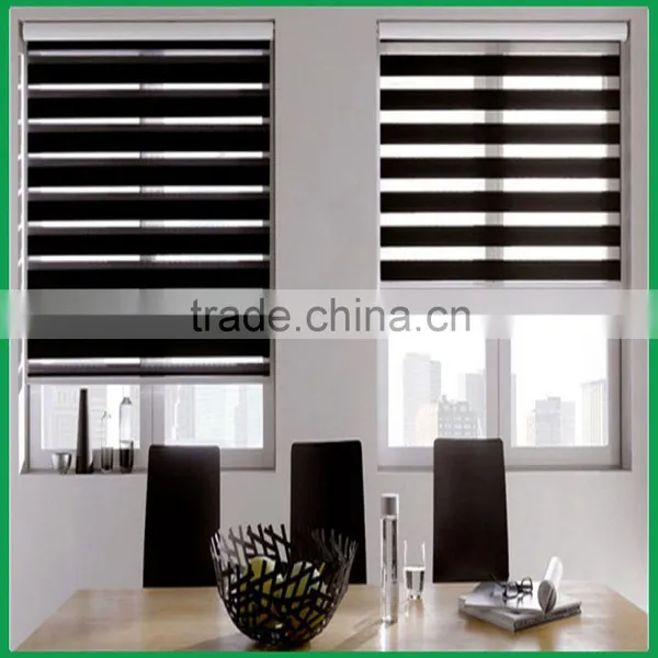 Window Day Night Zebra Roller Blinds Cheap Price Zebra Office Blinds Fabrics photo-2