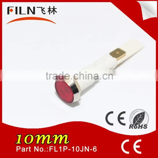 Dia 10mm High Light Red Bidirectional 12v Led Pilot Lamp photo-3