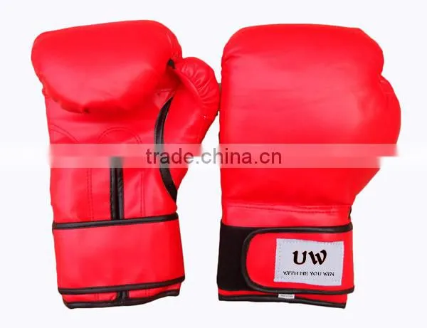 UWIN Powerful Boxing Training Gloves Blue Red White Black 10 oz photo-2