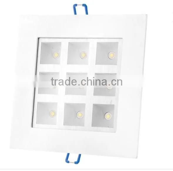 high brightness led grill light 9x1W ,Cool White Color