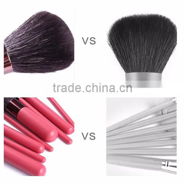 Nylon Brush Makeup Fan Brushes Set/Cosmetic Facial Brush Set photo-4
