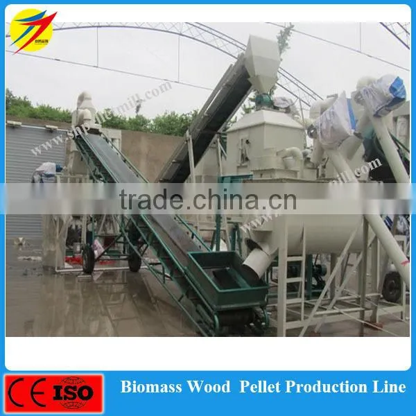 High Efficiecy Wood Pellet Production Plant for Stalks Corn Fiber Groundnut Shell photo-5