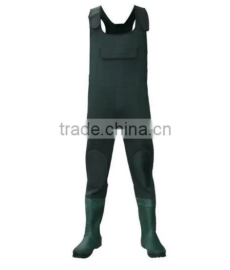 Waterproof Neoprene Chest Fishing Waders With Boot