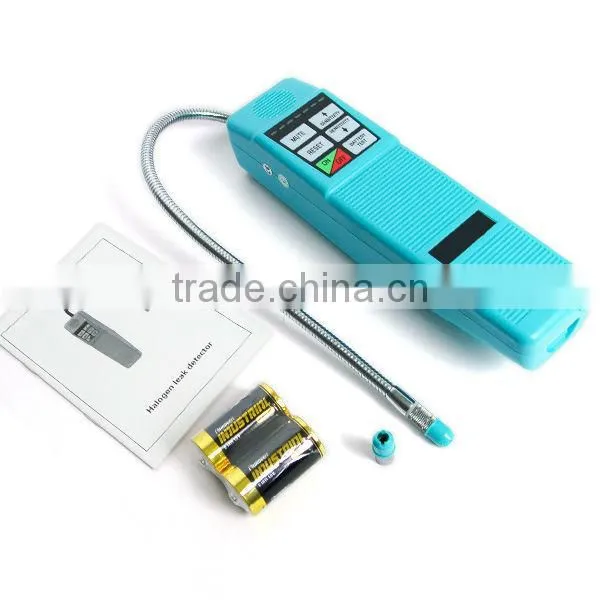 High Quality Halogen Electric Refrigerant Gas Leak Detector With Seven Level Leak Alarm + Negative Corona Sensor Type photo-2