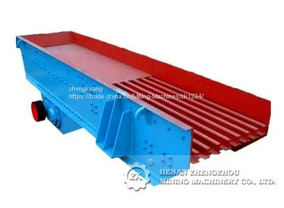 GZT Минерально-горнодобывающий вибрирующий питатель для известняка