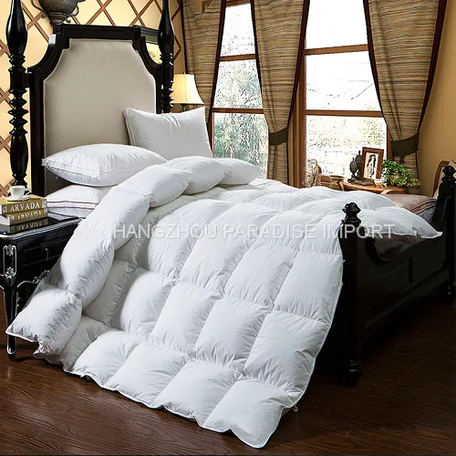 Latest Hotel High Filling Power Light Soft Down Comforter photo-3