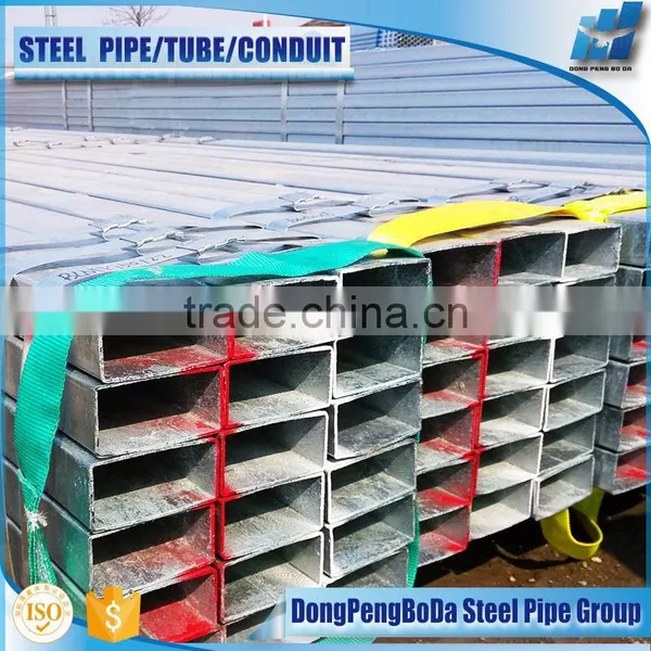 100*150*2.5 Astm Standards Erw Steel Galvanized Weld photo-2