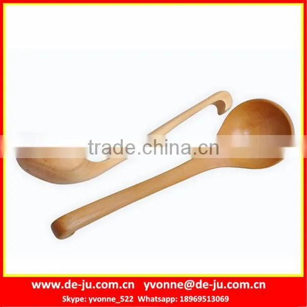 Handle Hook Large Bamboo Soup Spoon photo-2