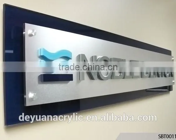 High Quality Acrylic Frame Countertop Led Lighted High Bright Tabletop Acrylic Signage photo-2