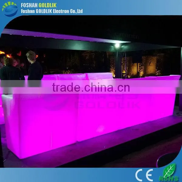 Straight LED Bar Counter Set GLACS/Music/Linght Control photo-6
