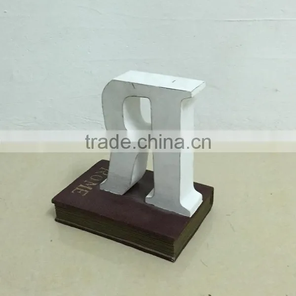 Polyresin Book With Letter Figure photo-6