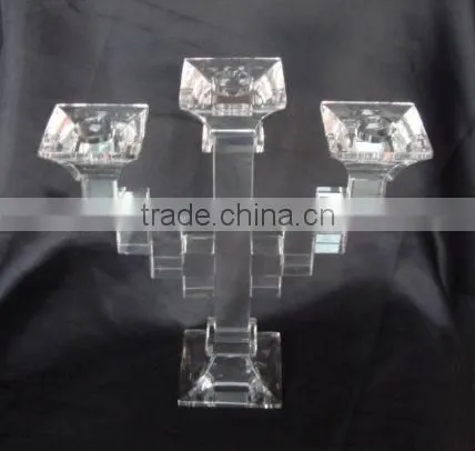 Desk Standing Crystal Candle Holder photo-3