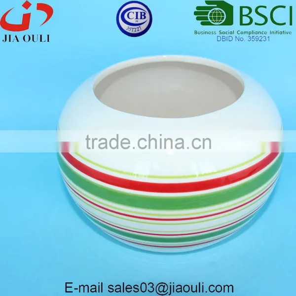 Under Glazed Ceramic Planter Garden Pot photo-4