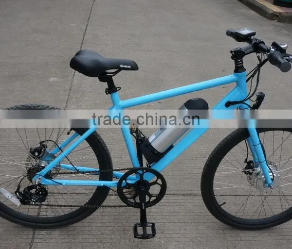 26 Inch Front Wheel Motor Electric Road Bike e Bicycle With Bottel Battery photo-5