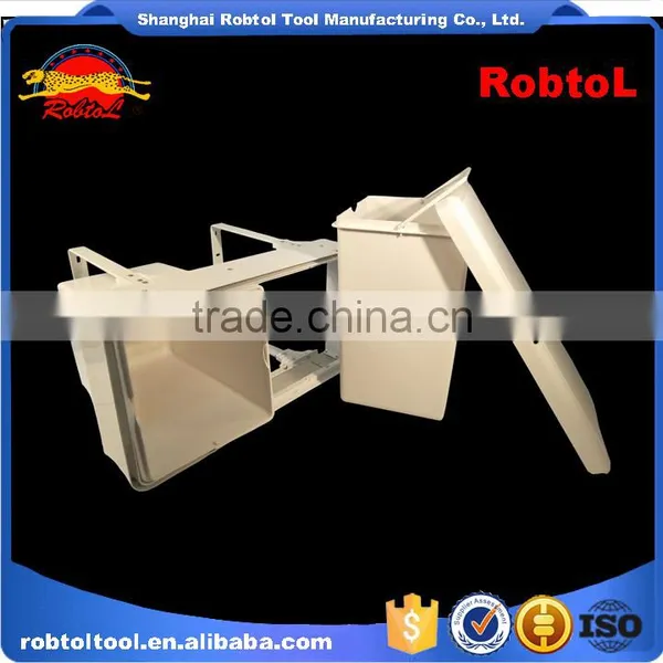 2*11L Pull Out Kitchen Cabinet Waste Bin Garbage Can Trash Rubbish Dustbin photo-5
