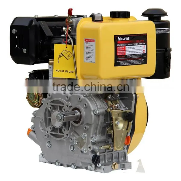 Cheap High Quality Diesel Motor 418cc Vertical Shaft Engine 186FA Diesel Engine photo-2