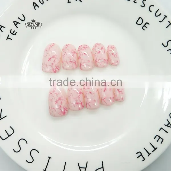 New Design Different Sizes DIY Pink Soft Nail Art Tips photo-3