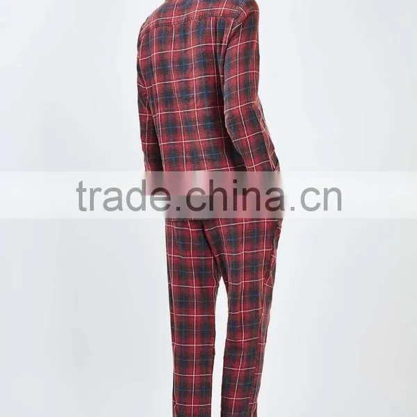 Wholesale Womens Pyjama Sets Long Sleeve Maternity Red Check Pyjama Set photo-5