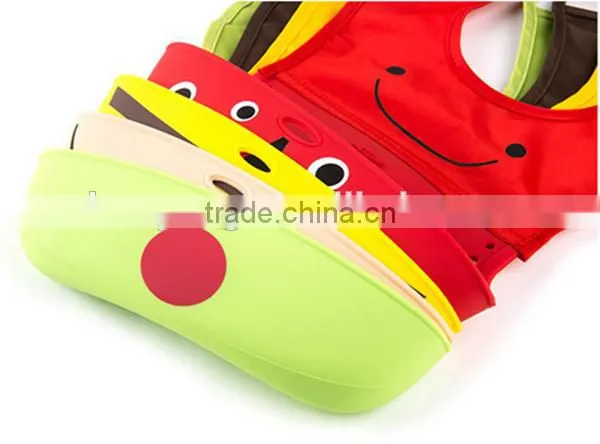 Food Grade Water Proof Silicone Baby Bib photo-2