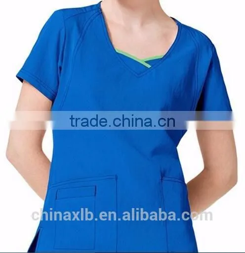 Fabric for Surgical Uniform, Scrub Set, Bright Blue photo-4