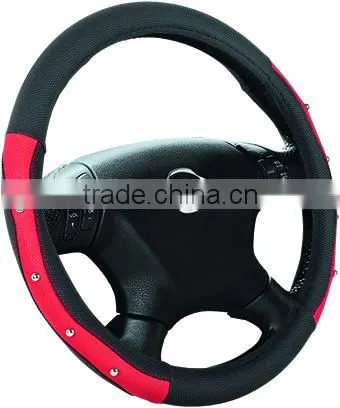 Popular New Style PU Car Steering Wheel Cover photo-2
