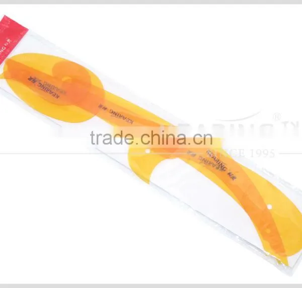 Kearing brand plastic underwear French Curve ruler for pattern making #1305S