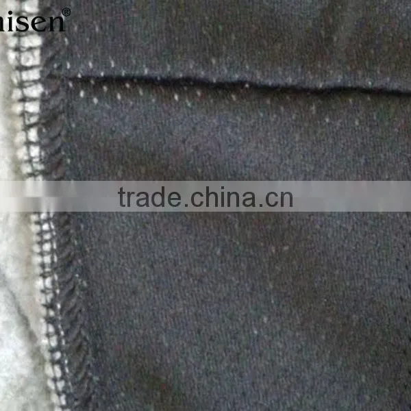 Wholesale Polyester Pongee Panel Sweater Fleece Men Vest photo-4