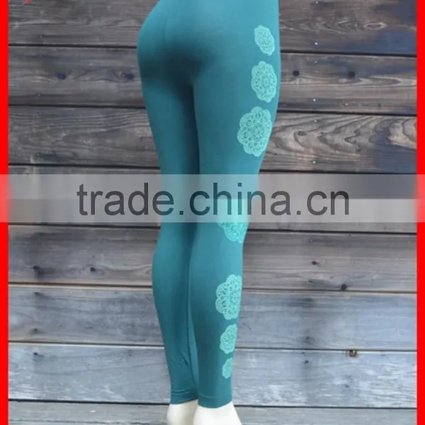 Heating Transfer Custom Made Yoga Pants Wholesale Fitness Tights Legging photo-2