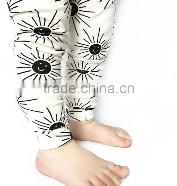 2017 Hot Style Boutique Baby Kids Clothing Children Wholesale Printing New Model Baby Leggings Pants photo-3