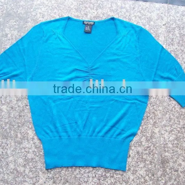 Stock Ladies' Women Garment Sweater