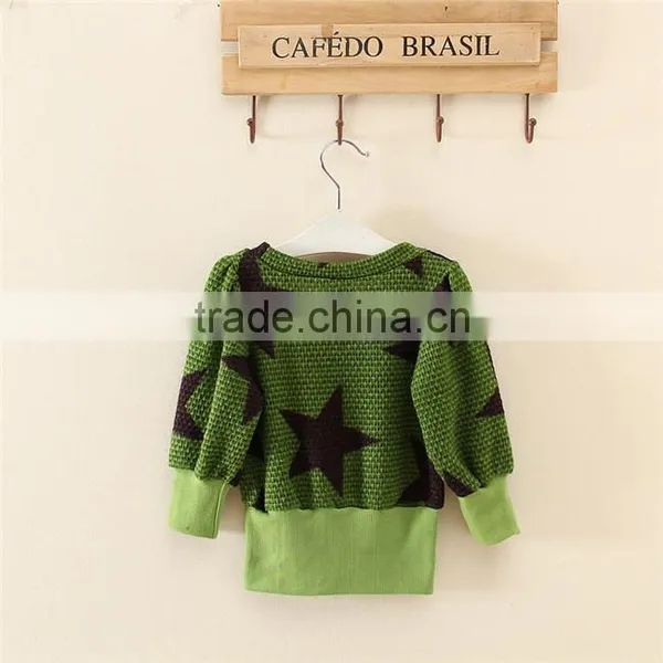 New Korean Girls Children Fashion Sweater for Autumn or Winter 3 Color photo-2