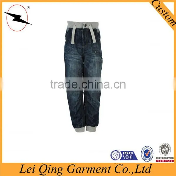 Ribbing Elastic 2 Pockets Junior Jeans Pants Price in Bangladesh photo-2