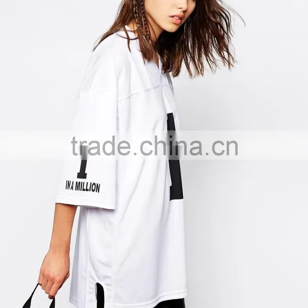 This Is A Love Song Oversized Athletic Baggy T-Shirt With Number Print China photo-2
