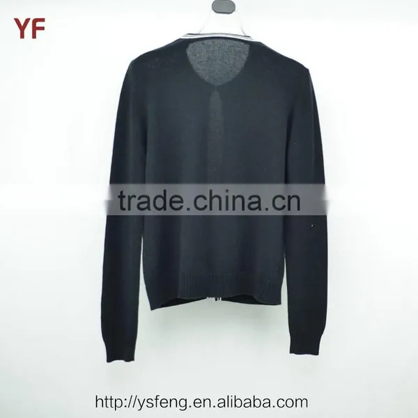 Open Chest Wool Cardigan Sweater Design For Women photo-2