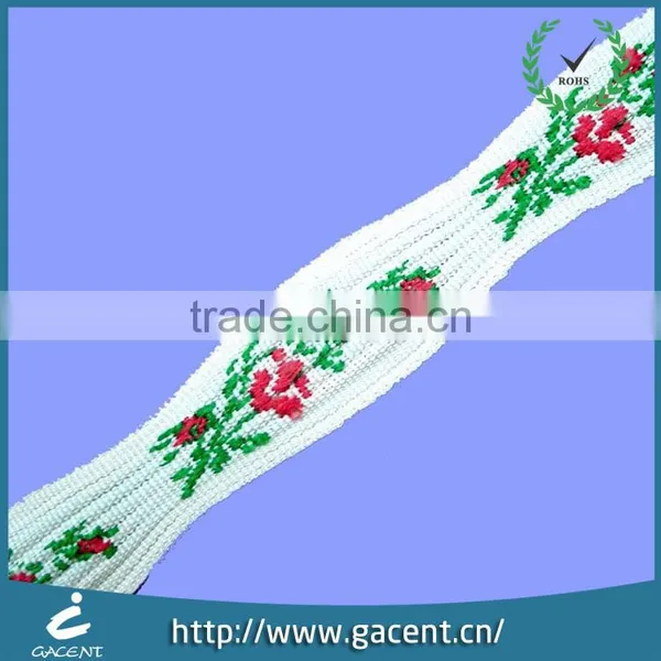 1 Inch Customized Design Polyester Soft Elastic Webbing photo-2