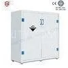 30 Gallon Lab Solvent Plastic Double Door Chemical Corrosive Storage Cabinet