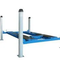 4t Four Post Car Lift For Wheel Alignment For Car Garage Equipment Shop