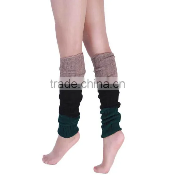 1 Pair Chic Womens Crochet Knit Leg Warmers Cuffs Toppers Boot Socks photo-6