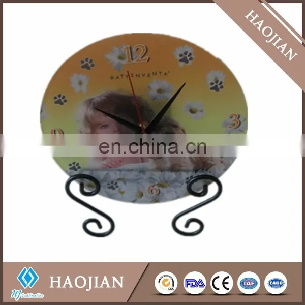 Blank Glass Clock, White Sublimation Coating, Tempered Glass photo-4