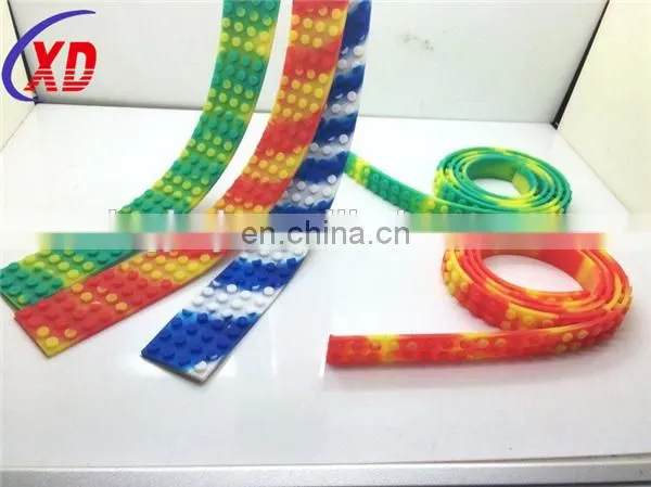 CE Approved Silicone Toy Block Tape Compatible Legoes 1M Continuous Tape Reusable Adhesive Backing photo-5